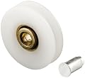 Prime-Line Products B 707 Roller Assembly with Rivet Nylon Ball Bearing and Center Groove Wheel,(Pack of 2)