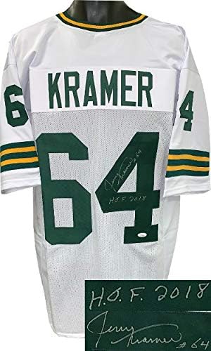 jerry kramer signed jersey