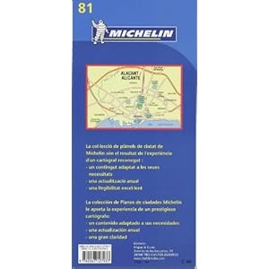Map 9081 Alicante 2007 (Michelin City Plans)