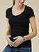 Liu & Qu Women's Maternity Classic Side Ruched T-Shirt Tops Mama Pregnancy Clothes