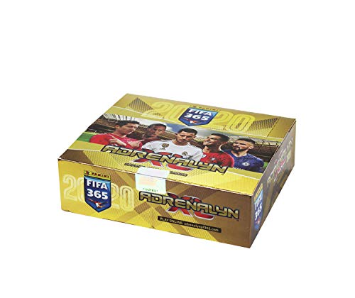 Panini 003192D Adrenalyn XL Trading Cards FIFA 365 2019/2020 Season 24 Display 6 Cards per Booster Multi-Coloured