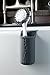 Holster Brands Lil' Holster Small Bathroom Essentials Storage Holder, Skinny, Gray
