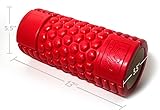 Naturo Fitness Products Sport Foam Roller, Honeycomb Design, Ultra Durable and Hardwearing, Perfect for Myofascial Muscle Release, Trigger Point Release and Sports Massage, 5.5