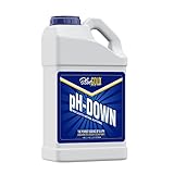 Blue Gold pH Down 1 Gallon 0.0 - 0.3 pH Non Caustic Concentrate for All Pro General Hydroponics Systems, Nutrient Reservoir Tanks, & Aquaponics.
