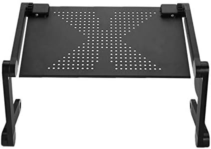 Portable 360 Degree Adjustable Laptop Notebook Table Stand Tray Lazy Foldable Aluminum Alloy Computer Desk