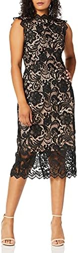 juliana two piece dress dress the population Amazon.com: Dress the Population Women's Juliana Two Piece Lace Crop Top & Midi Skirt Set Skirt, Black/Nude, X-Small : Clothing, Shoes & Jewelry