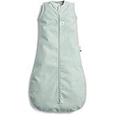 ergoPouch Jersey Sleeping Bag 0.2 TOG – Arms-Out Baby Sleep Sack, Ideal Transition from Swaddling, Slim Fit Keeps Baby Secure & Comfortable, Soft Breathable Fabric (3–12 Months, Sage)