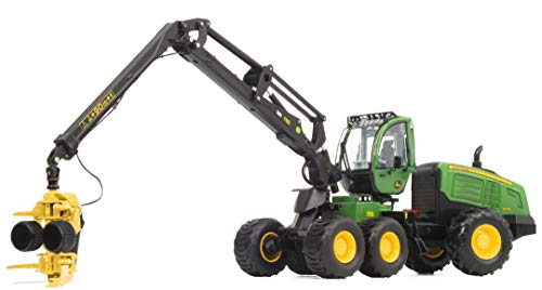 Schuco 450775900 John Deere Harvester 1270G 6W 1:32, grün, gelb, schwarz, Maßstab – Bild 4