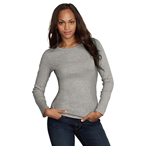 Eddie Bauer Womens Favorite Long-Sleeve Crewneck T-Shirt