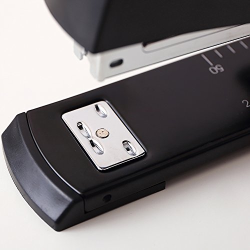 Long Reach Stapler, Desktop Stapler Remover Dual Functions for Office or School, 40 Sheets Stapler, Compact, Low Force, 40 Sheets (14IN, Long Reach Stapler)