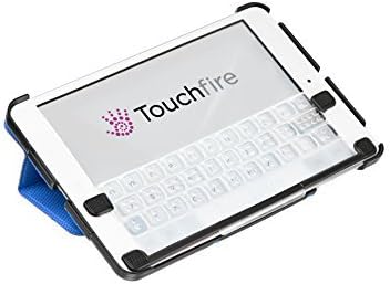 Touchfire Ultra-Protective Magnetic Case &amp; 3-D Keyboard AND Storage Case AND Wall Mount - BUNDLE for iPad Mini (Blue)