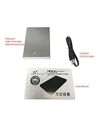 avolusion hd250u3 1TB Ultra Slim SuperSpeed USB 3.0 Disco duro externo portátil (Mac OS formatted) (Plata)   2 Años de Garantía)