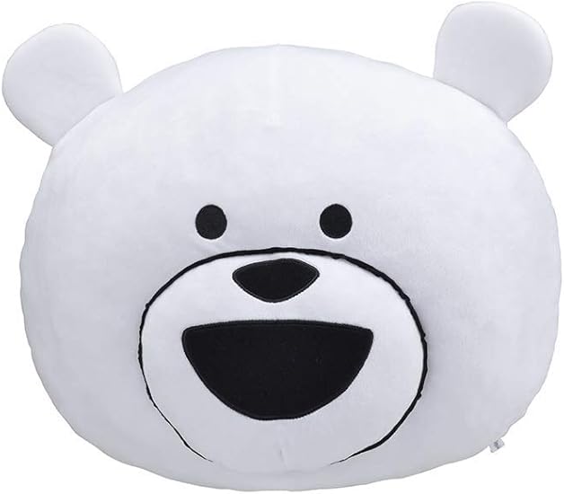 けたたましく動く クマ プレミアムもっちり でか顔 クッション ぬいぐるみ ぬいぐるみ おもちゃ Amazon