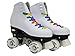 NEW! Epic Allure Twilight High-Top Quad Roller Skates w/ Rainbow Twilight LED Light Up Wheels & Pom Poms