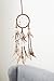 INCENSELABS Traditional Native American Dream Catcher, 3.5” Round dial, Followed by a 15.5” Long Feather Detail (Brown)
