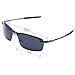 Polarized Sunglasses Rectangle Half Frame Resin Lens 400 UV Protection for Men