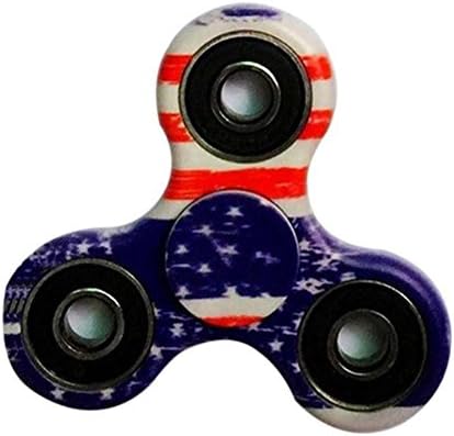 Tri-Spinner Fidget Toy With Premium Hybrid Ceramic Bearing ,Fidget Spinner ,Best Stress Reducer Relieves ADHD ,Anxiety,Boredom and Hand Killing Time (Camo C)