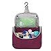Mountaintop Toiletry Bag for Camping Travel Men Women Water-resistant with Hanging Hook, 7.1 x 2.4 x 9.3-Inch