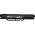 HUI-MATOOG A41-K53 Laptop Battery for ASUS K54C K53S K53 K54HR SX316V A54C A54H X53E-RH51 X54HR-K53L85H X54H X53S X54C X53E Notebook 14.4V 2600mAh