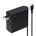 45W USB-C Laptop Charger, USB C Power Adapter Compatible with New MacBook Pro,lenovo Yoga 720,Yoga 910,Miix 720,Thinkpad X1 720s,Acer spin 7,razer blade stealth,asus zenbook 3, HP,DELL and more type c