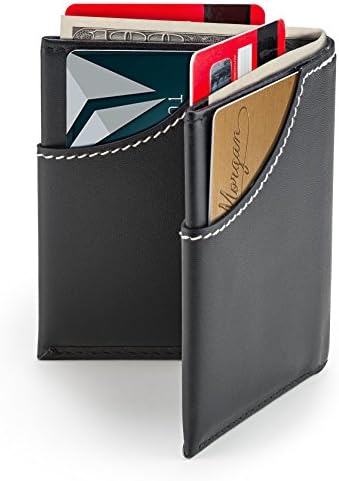 Premium Slim Men's Wallet | RFID Blocking | Compact Front and Back Pocket Leather Card Holder by ASyoubyEO