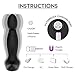 PHANXY® Remote Vibrator Clitoris and G-Spot Stimulator Vibrate Masturbation Dildo Toys for Adult, Wearable Sex Toy with 9 Speeds Vibrarting Wand Magnetic Rechargeable Silicone Anal Vagina Massager