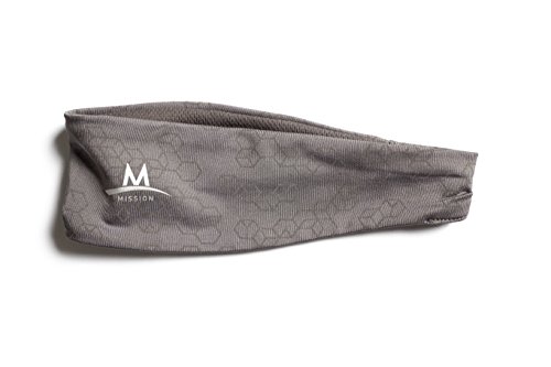 Mission Enduracool Reflective Cooling Headband, Charcoal