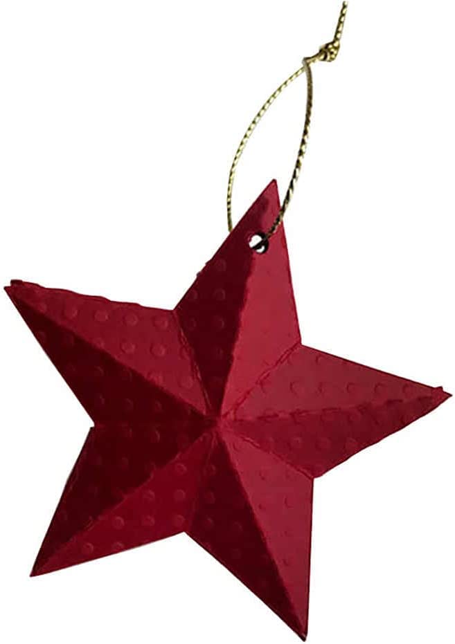 3D Five-Pointed Star Cutting Dies for Card Making，Cutting Dies Cut Stencils for DIY Scrapbooking Photo Album Decorative Embossing Paper Dies for Card Making Templated