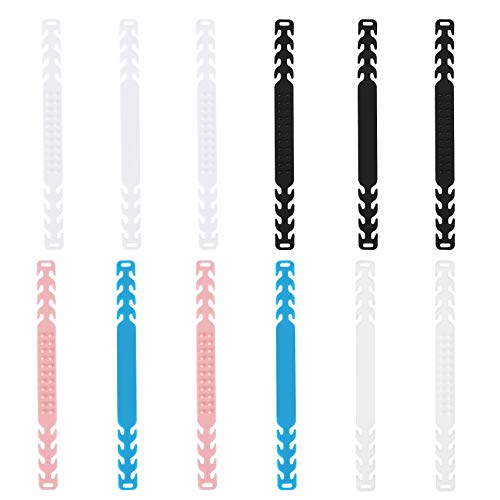 HAUSPROFI Accessori per la Mascherina 12PZ,Cinturino Prolunga Regolabili di Silicone, una Rilassante per Le Orecchie…