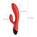 Utimi Powerful Rabbit Vibrator 8-speed Clitoris Stimulator Rechargeable G Spot Vibrator with Dual Motors