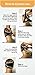 Anti Snoring Chin Strap - Stop Snore Device by MeisterMed - Upgraded Jaw Support Belt, Adjustable Straps, Solution & Natural Sleep Aid Device for Men and Women (with Chin Hole)
