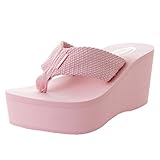 Soda Womens Oxley-S Flip Flop Sandals Pink-7.5