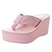 Soda Womens Oxley-S Flip Flop Sandals Pink-7.5