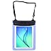 Premium Blue Waterproof Pouch Bag Case for iPad Pro 11 iPad Air 10.5 iPad 10th Gen 9 th G/New Yoga Tab 3 Pro 10 Miix 320 / Samsung Galaxy Tab A9+ 11'' A8 S7 11 A7 10.4 S3