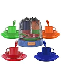 Wealers   Platos de camping, cuencos, tazas, tazas