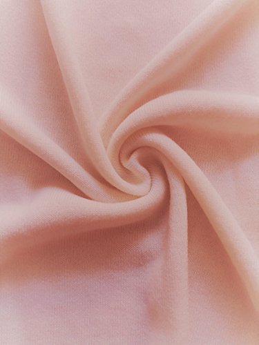 Breeze Womens Sweater- Casual Round Neck Button Front Long Sleeve Soft Knit Cardigan for Women - Pink Rose, Small - Thumbnail 5