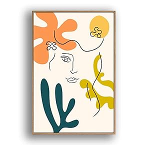 Framed Canvas Wall Art for Living Room,...