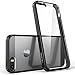 iPhone SE Case, [Scratch Resistant] i-Blason Clear [Halo Series] for Apple iPhone SE Cover 2016 Release/Compatible with iPhone 5S/5 (Clear/Black)