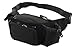 Explorer Black Large Polyester Water Resistant Waist Fanny Bag Purse Pack Men Women Girl Kids Outdoors Running Climbing Cute Fashion Waterproof Water Bottle Holder