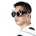 Leegoal(TM) Vintage Steampunk Goggles Spiked Gothic Welding Cyber Punk Gothic Cosplay Glasses (Copper)