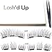 Lash'd Up Magnetic Eyelashes Full Eyes Natural Look Grade A+ Silk [No Glue] 3 Magnets Reusable False Lashes | i woke up this way 3.0