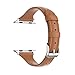 Wearlizer Slim Thin Leather Bands Compatible with Apple Watch Band 38mm 40mm 41mm 42mm 44mm 45mm 46mm 49mm Women Men Strap Wristband Bracelet for iWatch Series 11 10 9 8 7 6 5 4 3 SE/Ultra 3 2 1