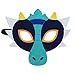 STARKMA 10pcs Cartonn Hero Dragon Animal Face Masks Party Favors Dress Up Costume Set