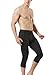TM-MUC18-KLB_Large Tesla Men's Compression 3/4 Capri Shorts Baselayer Cool Dry Sports Tights MUC18