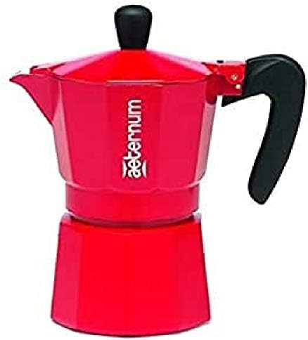 Bialetti ビアレッティ Aeternum 期間限定 Allegra コーヒーメーカー 赤 平行輸入品ーヨーロッパ 3カップ