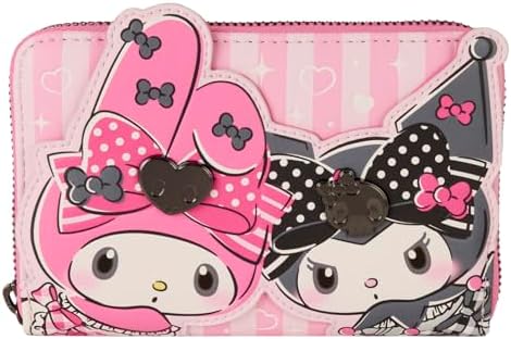 Amazon.com: Loungefly Sanrio Kuromi and My Melody Halloween Zip