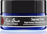Jack Black Supreme Cream Triple Cushion Shave Lather, 8 oz.