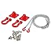 Jili Online RC Climbing Truck 1/10 Scale Accessories Tow Hooks Trailer Chain for RC Axial SCX10 RC4wd D90