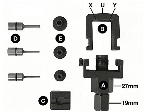 Shankly Chain Rivet Tool, Chain Cutter for Motorcycles, ATV’s, Bikes by - Thumbnail 3