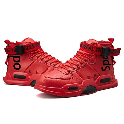 Ahico Mens Fashion Sneakers High Top Walking Shoes Sport Athletic